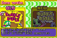 Bubble Bobble Old & New screenshot 5 for GameBoy Advance